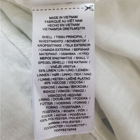 Lauren Ralph Lauren Paisley Linen-Blend Jersey Dress sz 2x - Picture 11 of 12